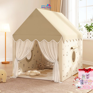  Lều trẻ em lều lâu đài bé trai bé gái lều ngủ cho bé có rèm che khung bọc thép vải dù cao cấp 