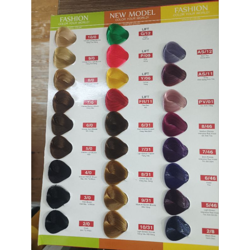 combo 10 tuýp nhuộm redlife