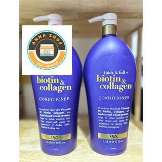 Dầu Gội OGX Biotin & Collagen Size 1,18 Lít