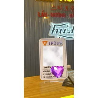 Menu Mã QR CODE để bàn mica