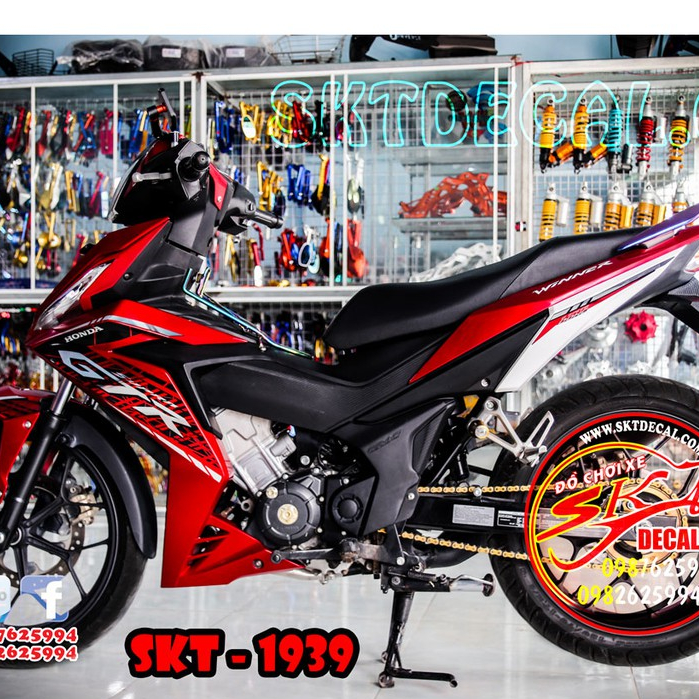 tem rời winner đỏ đen gtr