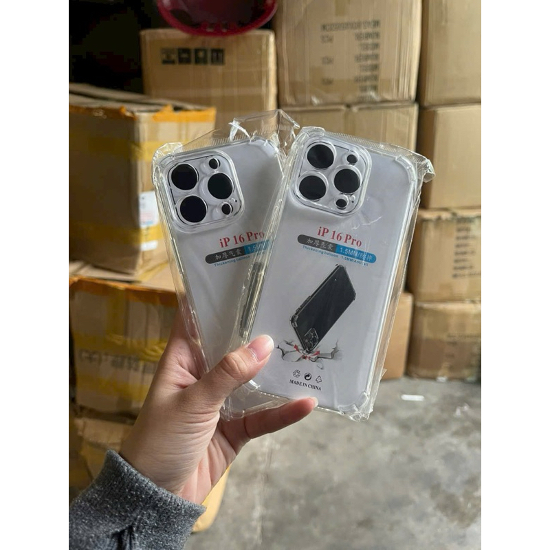 Ốp Lưng dẻo trong IPhone 13,iphone 14,IPhone 15,iPhone 16 loại 1