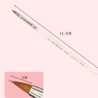 Cọ đắp hoa số 2(cán trong suốt) [sẵn hàng]