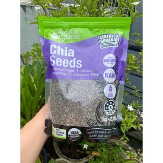 Hạt chia Úc Organic Chia Seeds 1kg