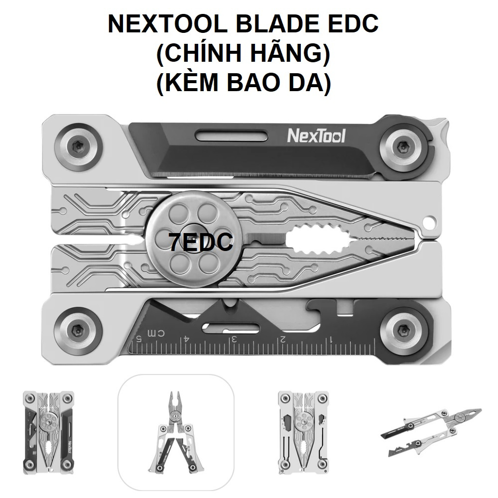 [CHÍNH HÃNG] Dụng cụ đa năng Nextool blade EDC (kèm bao da)