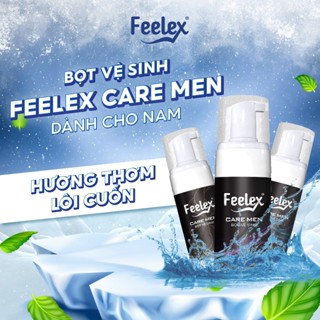 Bọt vệ sinh nam Feelex Cool dạng bọt, hương thơm nam tính, mạnh mẽ, mát lạnh - 100ml