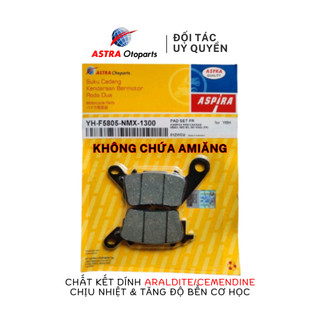  Má phanh dầu  bố thắng đĩa  trước ASPIRA cho xe Yamaha Exciter 150 Sirius FI mã YH-F5805-NMX-1300 