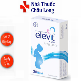 Elevit DHA bầu - Vitamin tổng hợp dành cho phụ nữ 3 tháng giữa và 3 tháng cuối thai kỳ