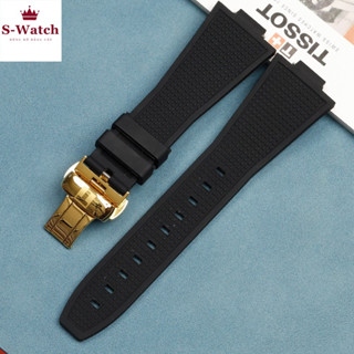 Dây đồng hồ Tissot PRX cao su 40MM T137.407 / T137.410 khóa bướm