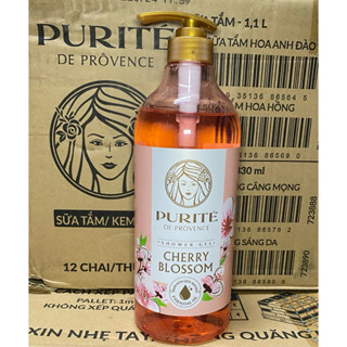  Sữa Tắm Purite Hoa Anh Đào 1.1L 