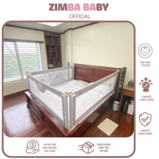  Thanh chắn giường UMOO UM và Joonee cho bé nâng cấp chất liệu kim loại có với lớp xốp bảo vệ an toàn 