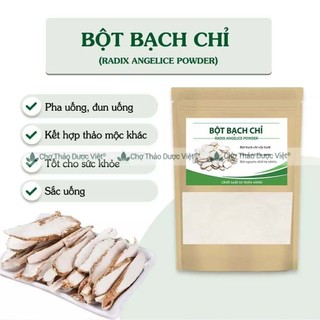 Bột bạch chỉ nguyên chất 1kg, khô, thơm, bột đắp mặt nạ trắng da, giảm mụn, mờ thâm nám