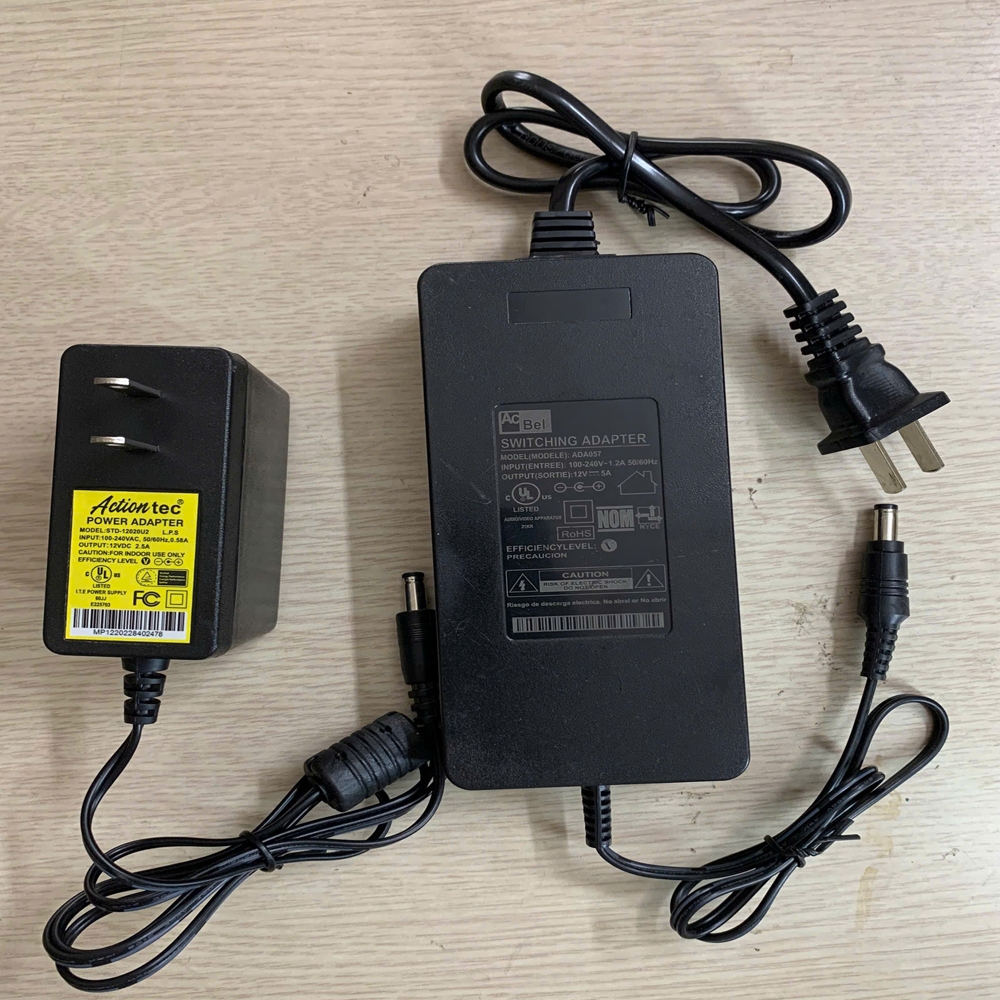 Nguồn đầu ghi camera 12V/1A ,12V/2A , 12V/2,5A, 12V/6A dùng cho  đầu ghi 4 kênh, 8 kênh, 16 kênh, 32