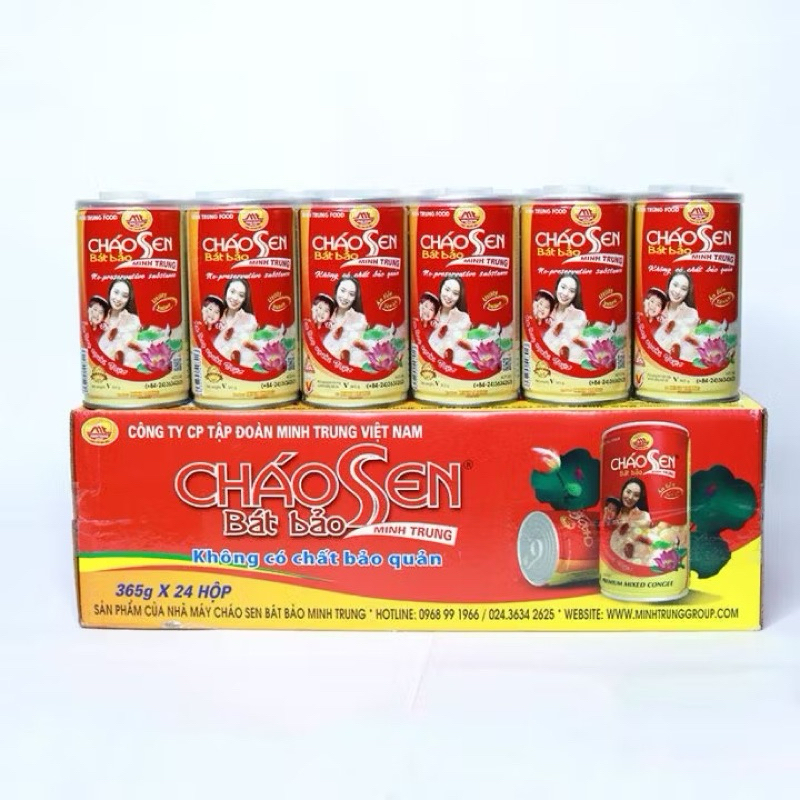 Cháo sen bát bảo Minh Trung 2 hộp