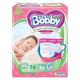 Miếng lót/Tã Dán Bobby Siêu MỏngNB64/NB108/NBS70/S80