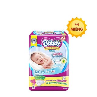 Miếng lót/Tã Dán Bobby Siêu MỏngNB64/NB108/NBS70/S80