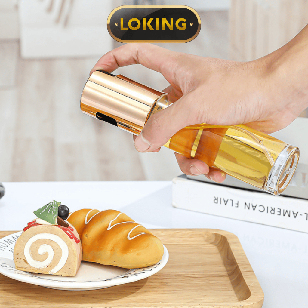 Bình xịt dầu ăn phun sương 100ml - LOKING