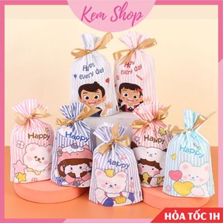 Set  20 túi chia quà bánh kẹo sinh nhật cho các bé - Kem Shop K385
