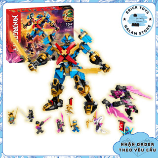 [BẢN MỚI] Đồ chơi lắp ráp Ninjago 11075 7015 - Mô hình Ninjagocity Robot Mech Samurai X của Nya
