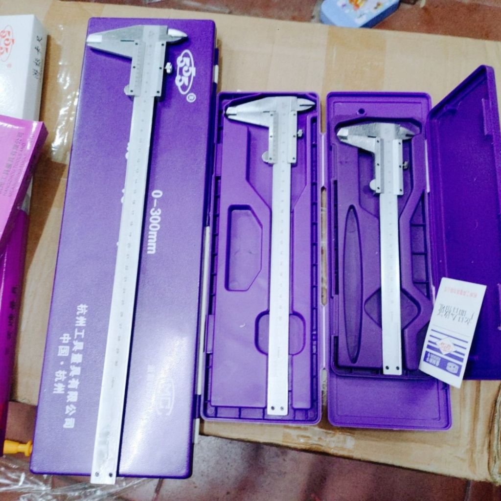 THƯỚC CẶP CƠ KHÍ 150MM - 200MM - 300MM