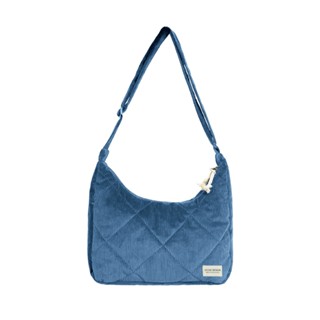 Túi đeo chéo chần bông vải nhung dày dặn Ziczac Design