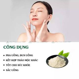Bột bạch linh 1kg, bạch phục linh nguyên chất, thơm, mịn, bột đắp mặt, dưỡng da, mờ thâm nám