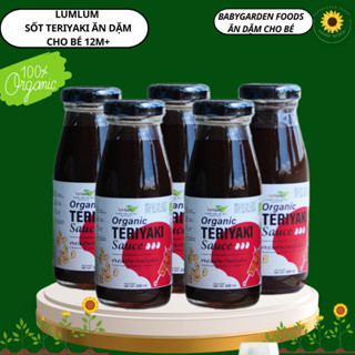Sốt Teriyaki hữu cơ cho bé ăn dặm Lumlum 200ml Organic Teriyaki Sauces