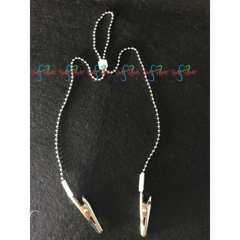 Kẹp khăn choàng inox (Khăn choàng nha khoa)
