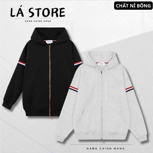 Áo Hoodie Zip, Áo Khoác Nỉ Thom Nam Nữ Cao Cấp Chính Hãng Chất Nỉ Bông Cao Cấp Chính Hãng GEM_STORE 
