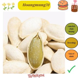 1KG Hạt Bí Rang Muối Hạt Đẹp Loại 1, Hạt Bí Rang Muối Thơm Ngon, Đồ ăn vặt, bánh kẹo tết