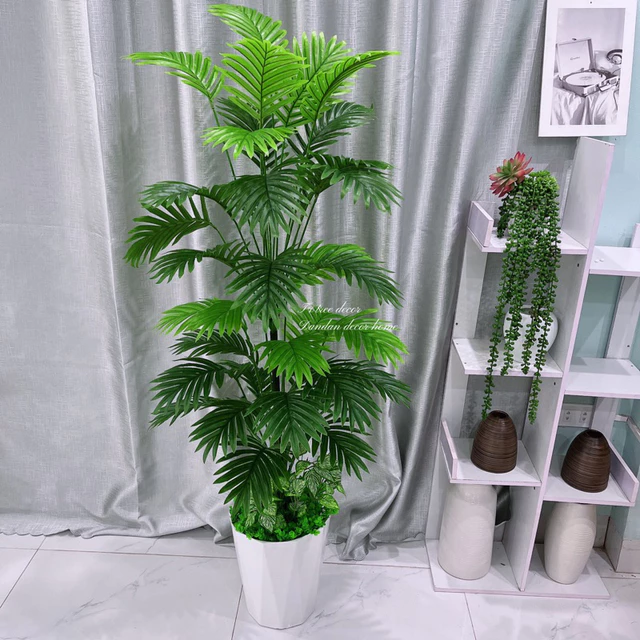 Cây dừa nhân tạo, cây giả decor, cây dừa trang trí nhà cửa 1m4