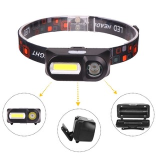 [Giá rẻ hủy diệt] Đèn đội đầu sài pin 18650 sạc USB