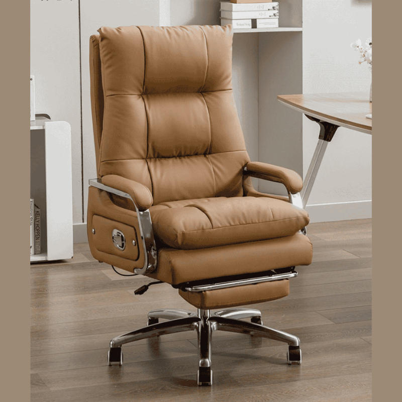 Ghế Da Massage Văn Phòng Ghế Chủ Tịch Giám Đốc Lãnh Đạo Massage 7 Cấp Độ Cao Cấp Có Gác Chân