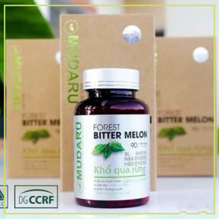 [CHÍNH HÃNG] VIÊN UỐNG KHỔ QUA RỪNG MUDARU HỘP 90 VIÊN ỔN ĐỊNH ĐƯỜNG HUYẾT HẠ HUYẾT ÁP