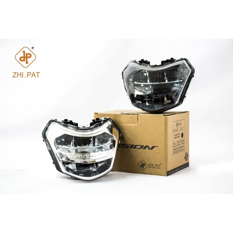 Pha Đèn Vision 2015 - 2019 Hàng Chính Hãng ZHI - PAT LED 2 Tầng >>>>