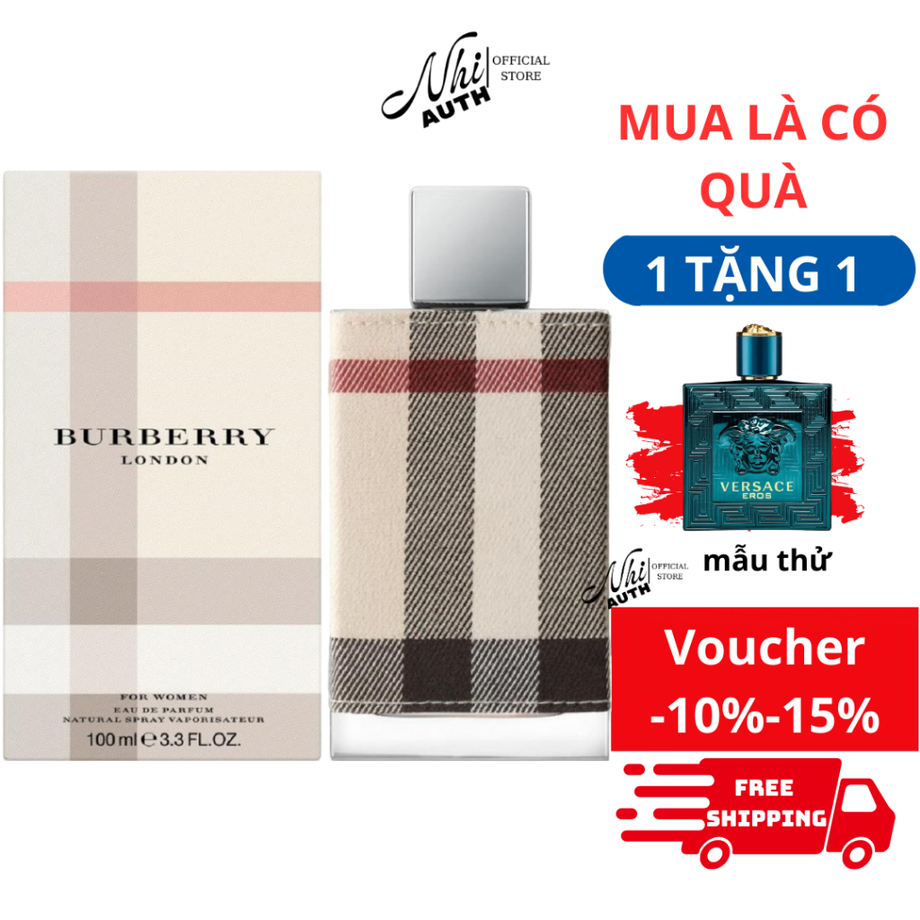 Nước hoa nữ Burberry London For Women 100ml chính hãng (nguyên seal)