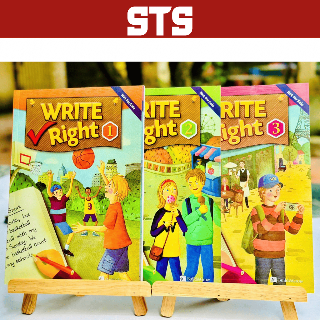 Sách - Write Right 123 - bộ 3 cuốn