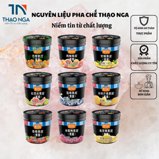  Mứt Nhuyễn Hoa Quả Sensini 1.36kg các vị: Xoài Dâu Đào Cam Việt Quất Nhiệt Đới Dứa Chanh Leo Kiwi Đào Vàng 