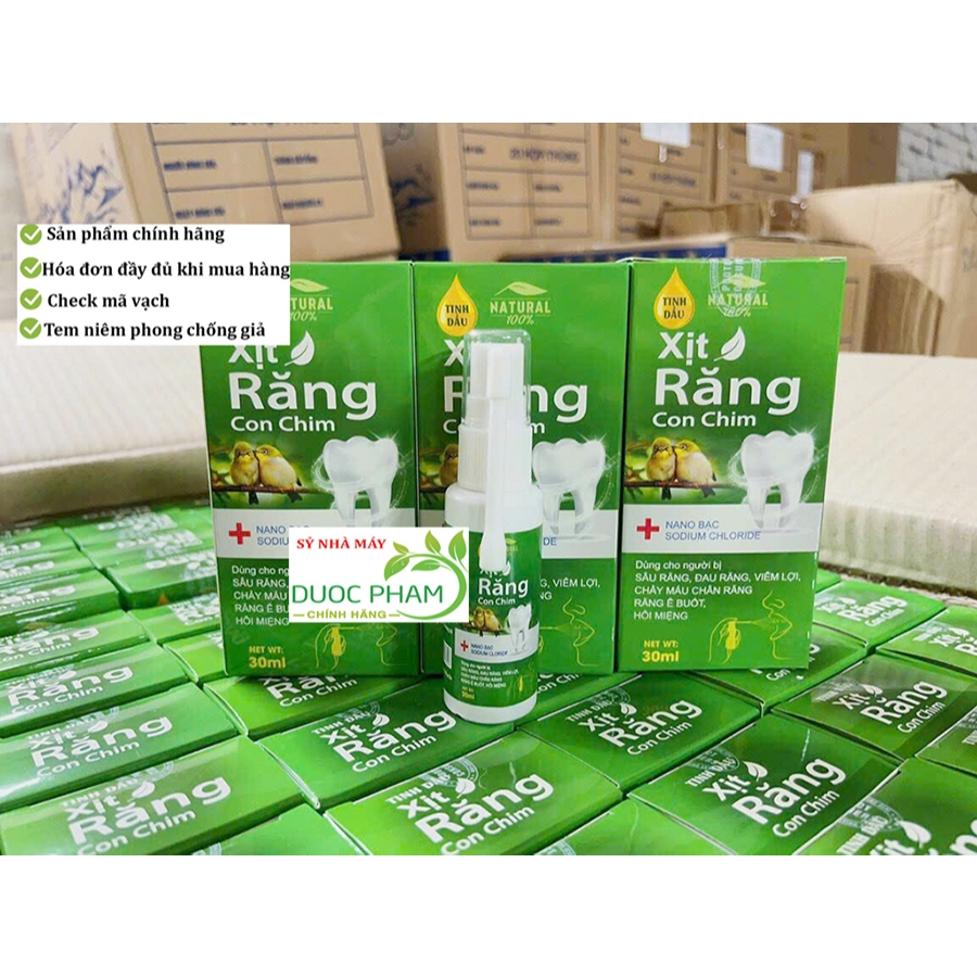 Xịt răng thảo dược bảo vệ hô hấp, hơi thở thơm mát, ngừa đau sâu răng, đau họng, nhiệt miệng