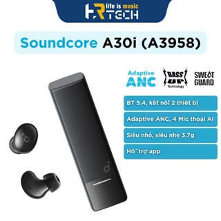  Tai Nghe Bluetooth Anker Soundcore A30i thiết kế thỏi son nhỏ gọn | Chống ồn ANC | Chống nước IP54 