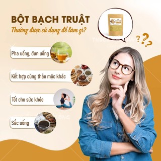 Bột Bạch Truật 1kg (Bột Bạch Truật Nguyên Chất)
