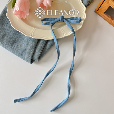 Kẹp tóc nữ Eleanor Accessories hình nơ dáng dài phụ kiện tóc kẹp tóc nơ tiểu thư 8388