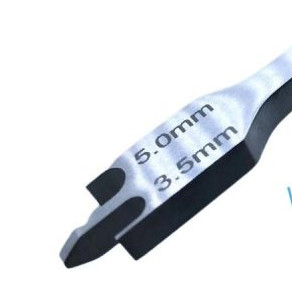 Thước đo mắc cài 0.022” (đầu 3,5mm và 5mm, đầu 4mm và 4,5mm) – TDMC-022 Likima