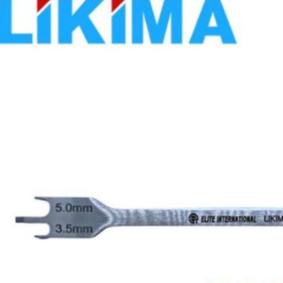 Thước đo mắc cài 0.022” (đầu 3,5mm và 5mm, đầu 4mm và 4,5mm) – TDMC-022 Likima