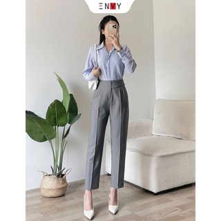 Áo Sơ Mi Nữ Dài Tay Basic Công Sở ENVY S261