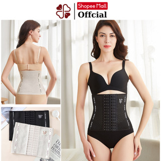 [ HỎA TỐC HCM] Đai nịt bụng sau sinh CLOVER giảm mỡ bụng định hình siết eo mặc váy chống cuộn - 3342