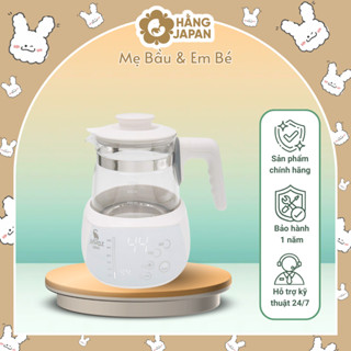 Bình đun nước pha sữa, máy đun nước pha sữa moaz bebe MB002/MB055 giữ nhiệt 24h, khử clo, pha sữa, pha trà, pha cafe