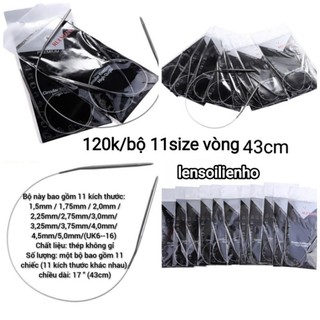 Bộ kim đan vòng 11 size
