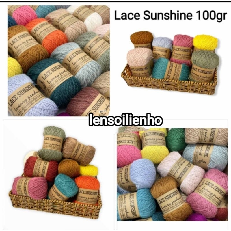 Sợi Lace Sunshine 0.8mm