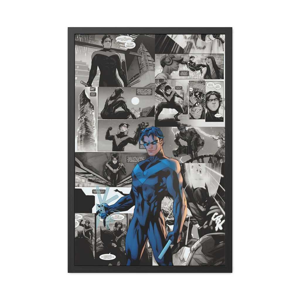 FREESHIP ⭐️  Nightwing Poster | Comic Poster, Anime Poster, Batman, Dragon Ball Poster, Spiderman, S